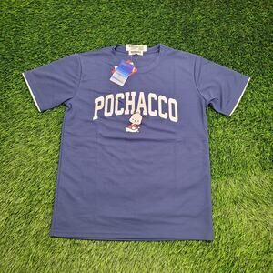Pochacco Sanrio Ringer Shirt Women Large 20x25 Sanrio Arch Spellout